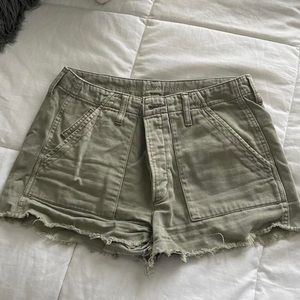 American Eagle Green Shorts
